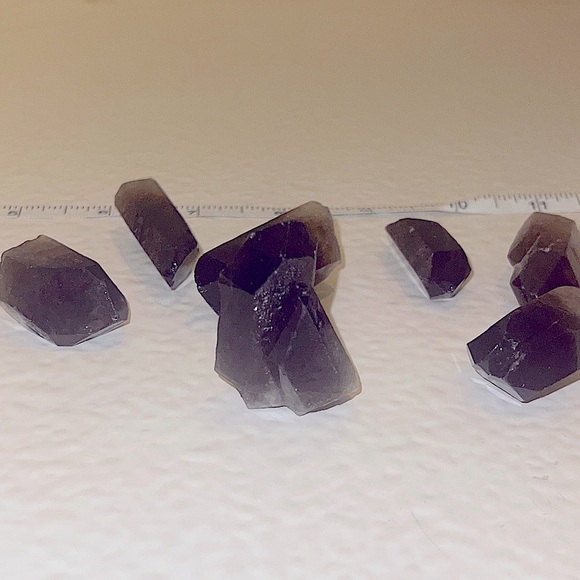 🍒BOGO🍒 Smokey Quartz Points & Doubles 🖤 - Picture 6 of 12